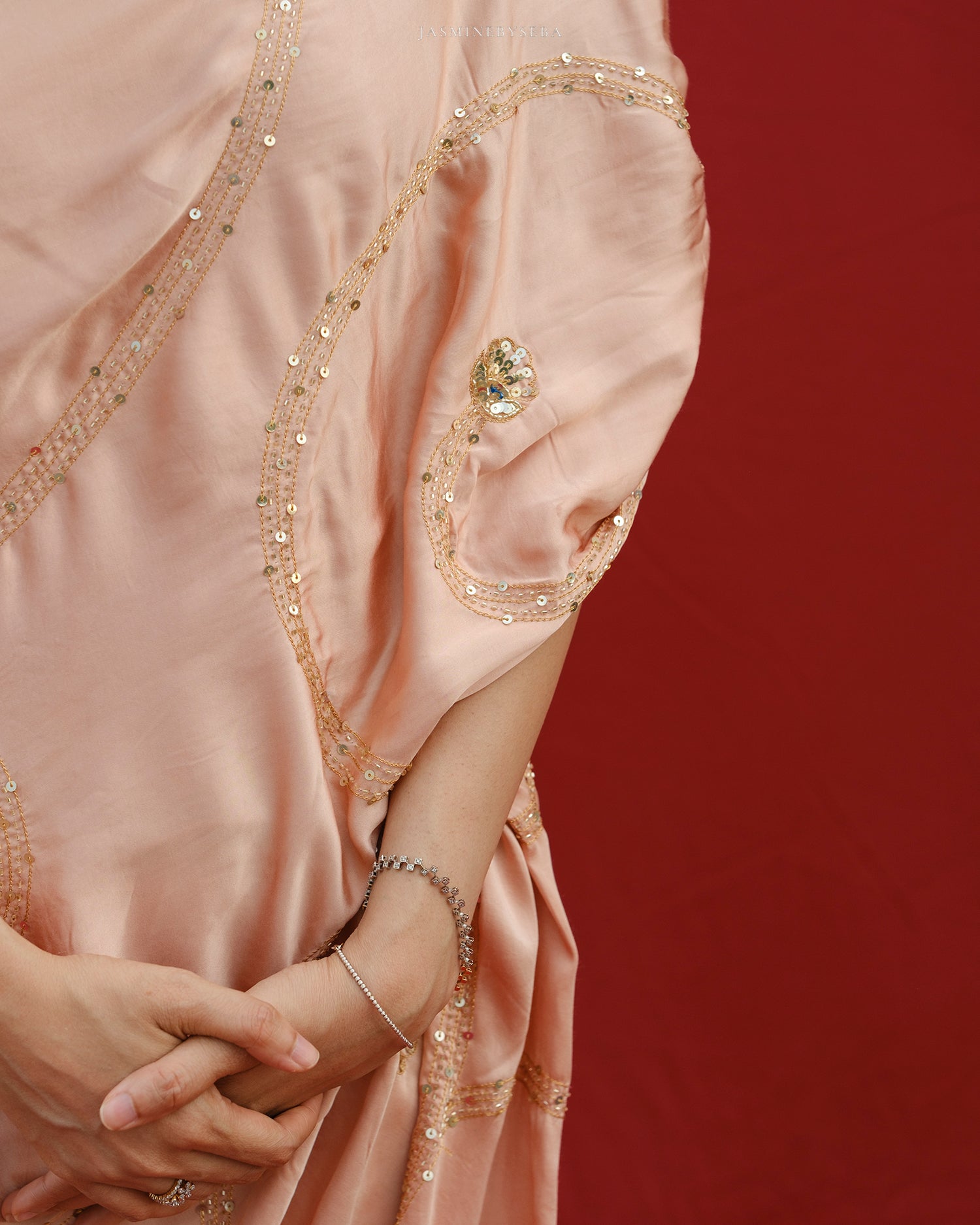 Ajrakh silk Sarees