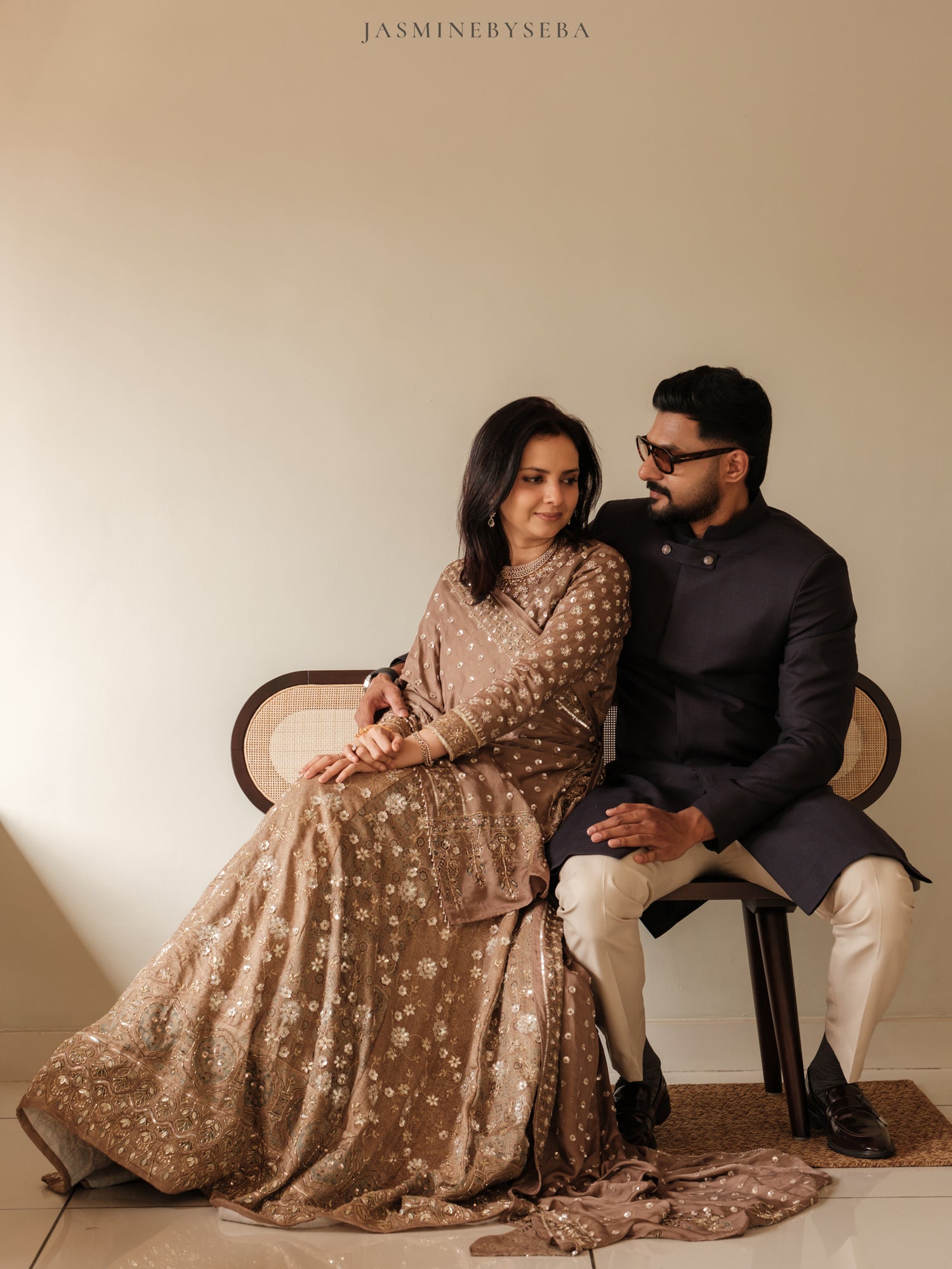 Custom made Ajrakh handcrafted handloom Tusshar silk bridal lehenga set with pure handloom gajji silk dupatta detailed out with hand embroidry